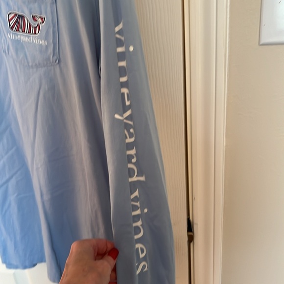 Vineyard Vines Mermaid Whale Long Sleeve Shirt - Picture 5 of 6
